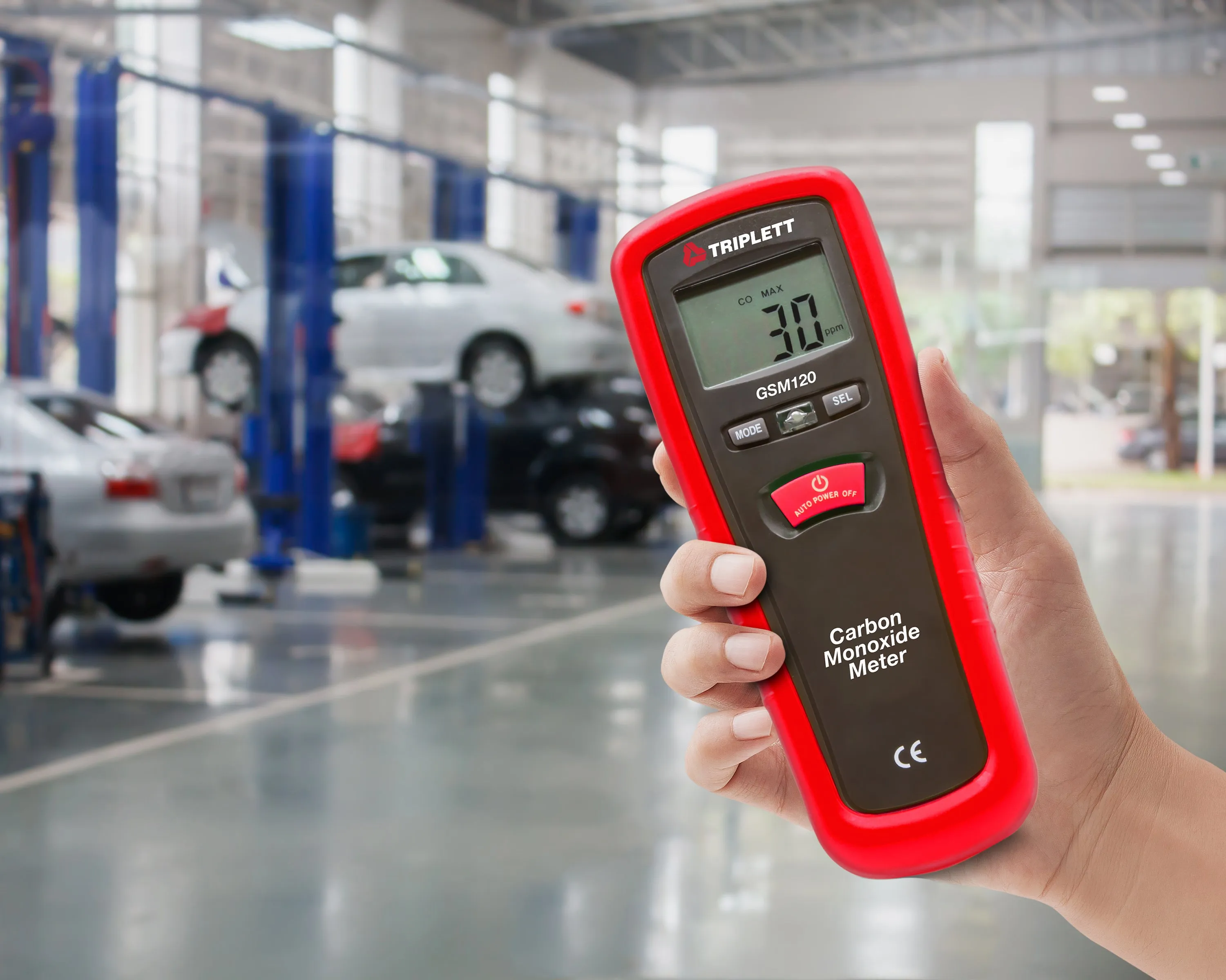 Portable Carbon Monoxide (CO) Meter - (GSM120)