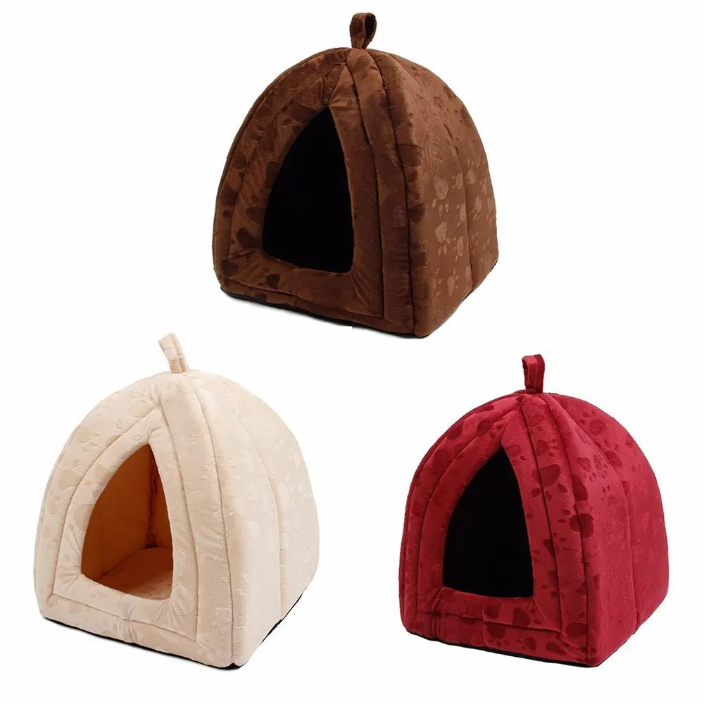 Portable Fabric Pet House for Small/Medium Pets