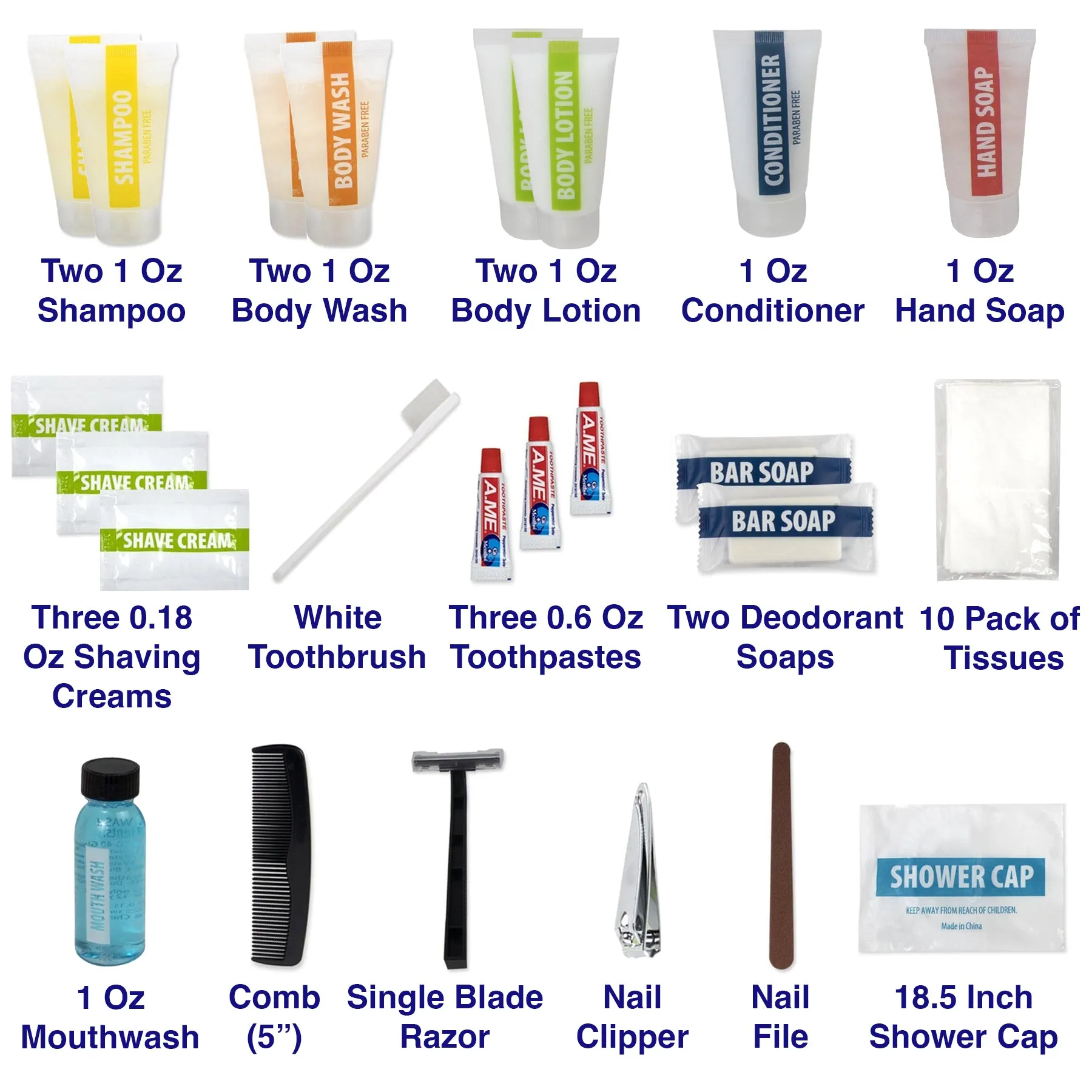 Premium 25 Piece Hygiene Kit
