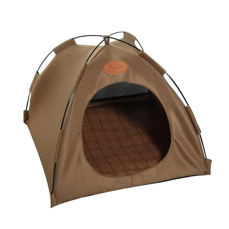 Purrfect Canvas Waterproof Cat Tent