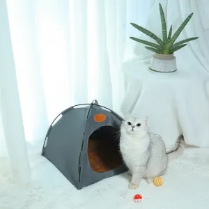 Purrfect Canvas Waterproof Cat Tent