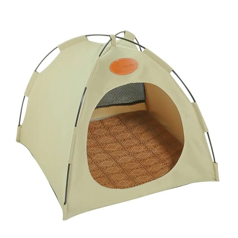 Purrfect Canvas Waterproof Cat Tent