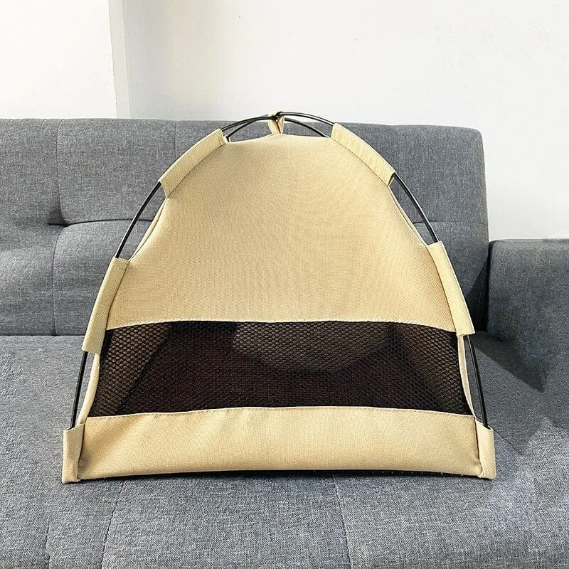 Purrfect Canvas Waterproof Cat Tent
