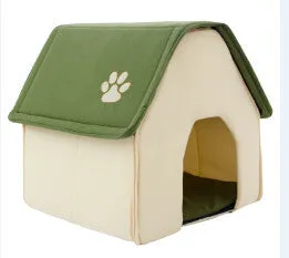 Removable House Shape for Small/ Medium Cat/Dog/Pet, best for travel
