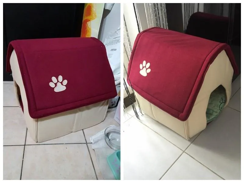 Removable House Shape for Small/ Medium Cat/Dog/Pet, best for travel