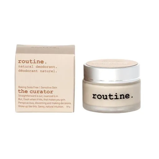 Routine The Curator Baking Soda-free Deodorant Cream 58ml