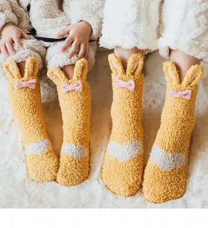 RTS: Bunny Non-Slip Socks