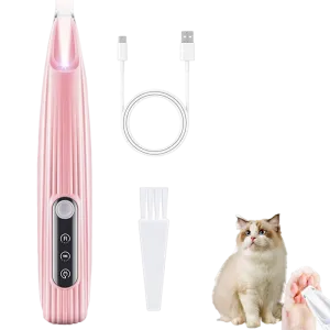 Saker Pet Hair Trimmer With Led Light