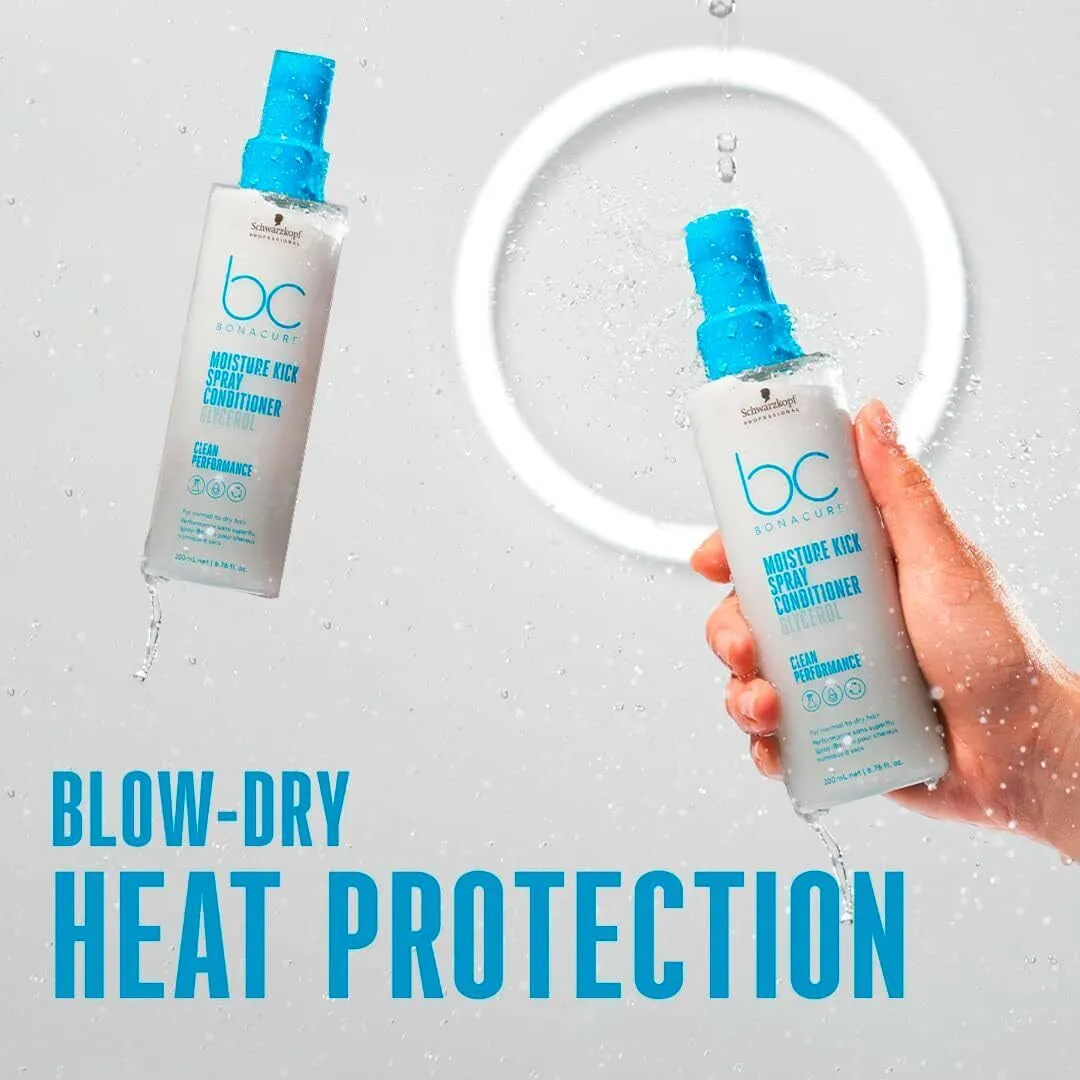 Schwarzkopf Bonacure Moisture Kick Glycerol Conditioner Spray 200ml/400ml
