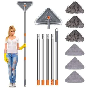 Scrublex - Rotatable triangle cleaning mop set