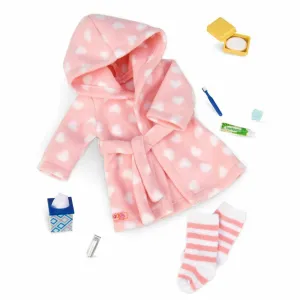 Sleepwear Robe Set for 18" Dolls - Good Night, Sleep Tight