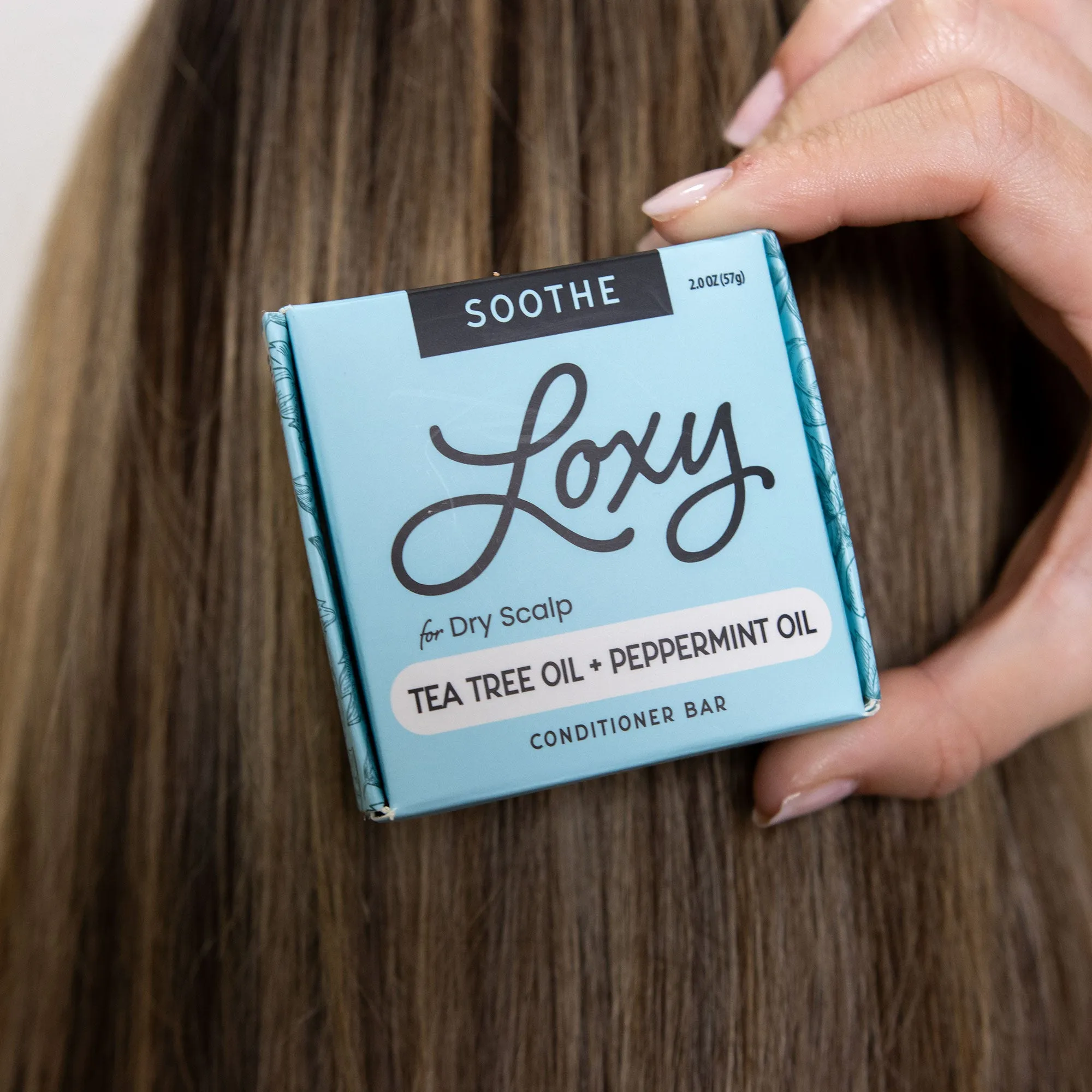 SOOTHE: Conditioner Bar for Dry Scalp with Tea Tree Oil & Peppermint Oil