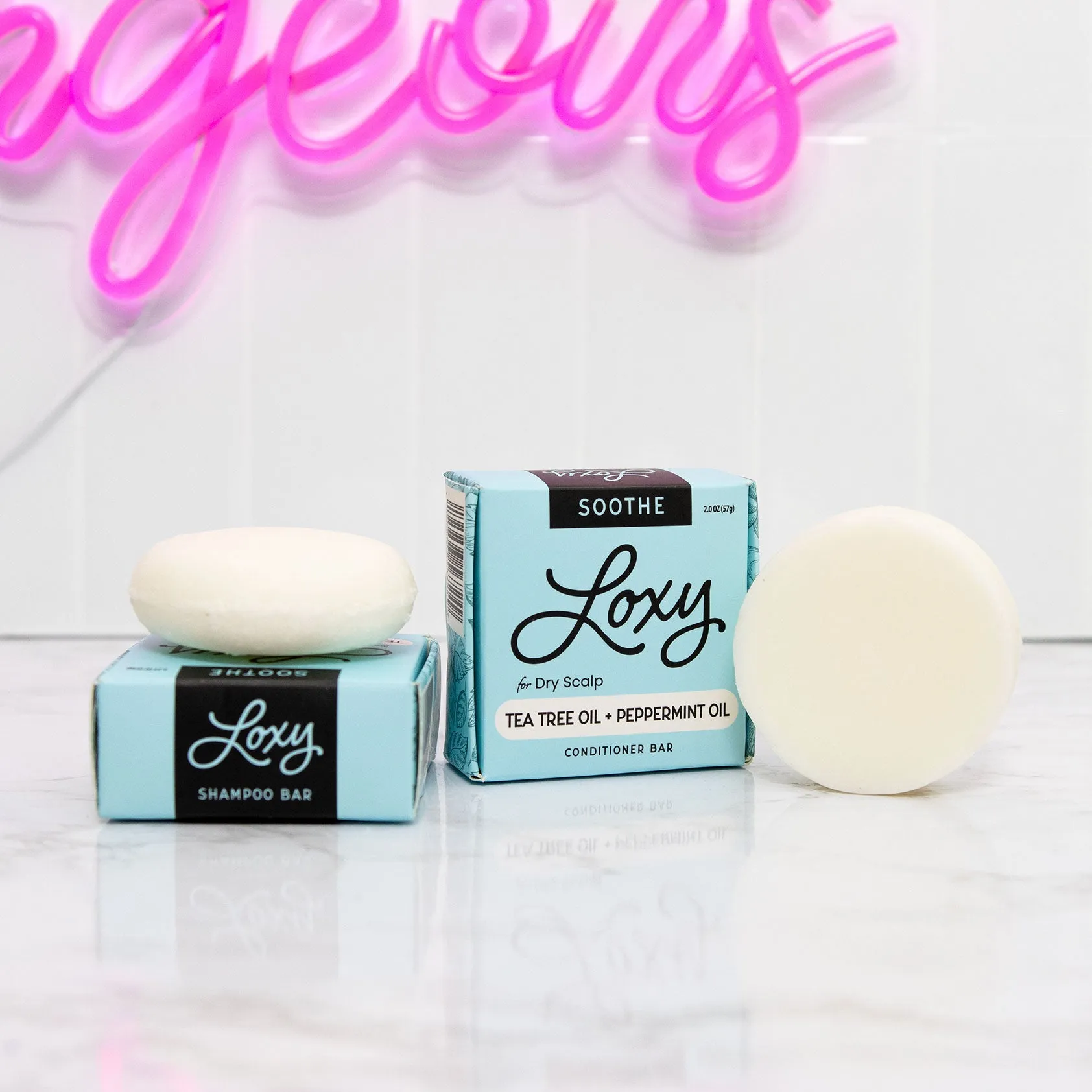 SOOTHE: Conditioner Bar for Dry Scalp with Tea Tree Oil & Peppermint Oil