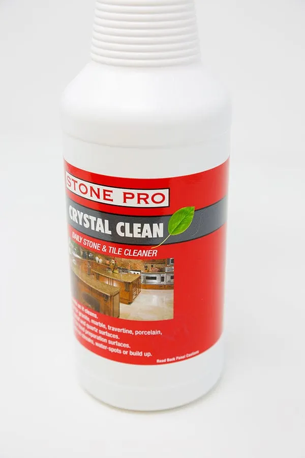 Stone Pro Crystal Clean - Quart & Cloths