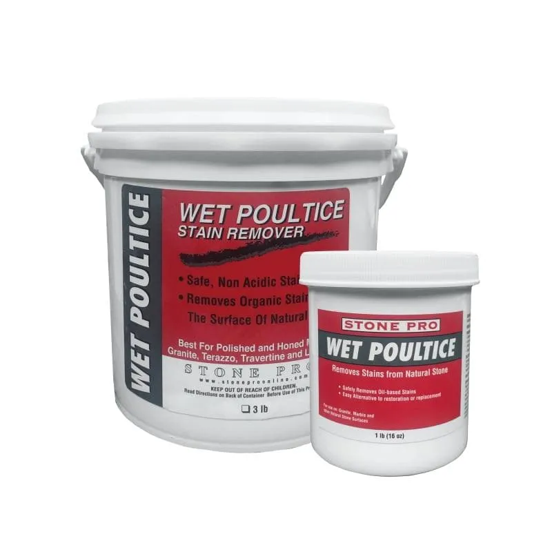 Stone Pro Wet Poultice Oil Stain Remover