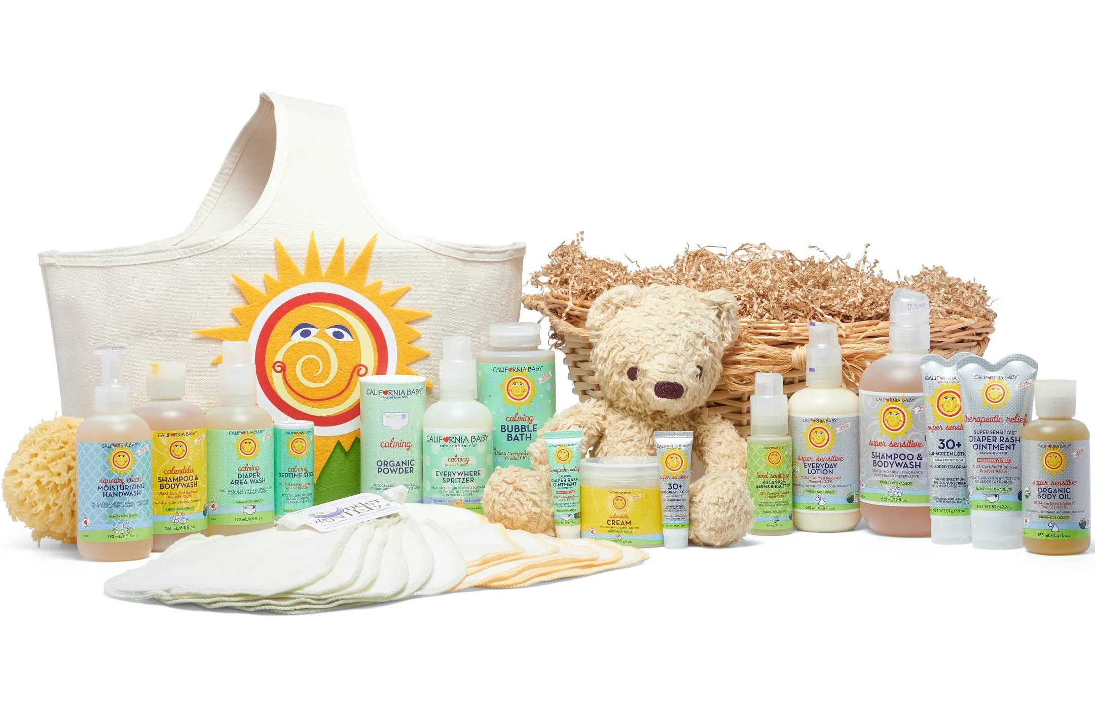 Super Deluxe Newborn Gift Basket