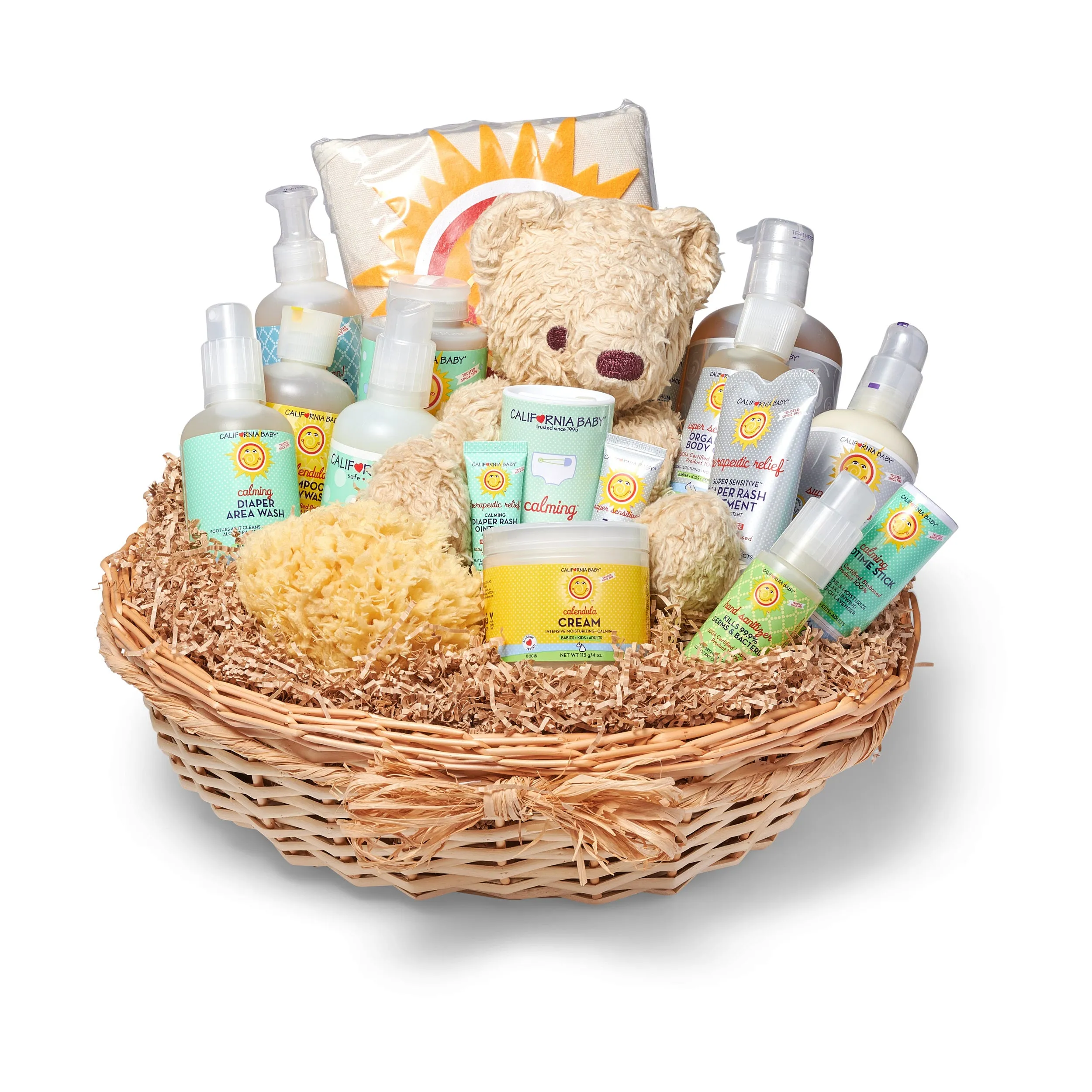 Super Deluxe Newborn Gift Basket