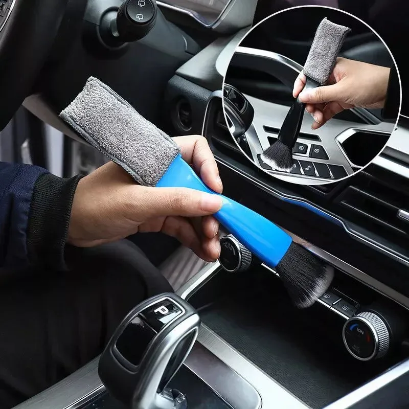 Ultimate Car Interior Detailing Brush Kit - Say Goodbye to Dust and Grime!