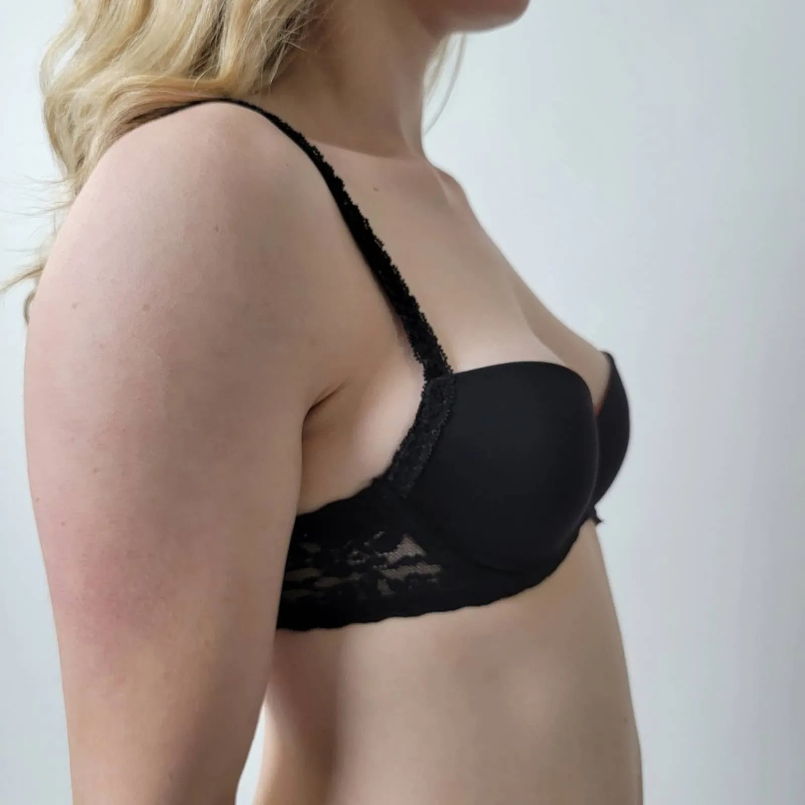 Victoria's Secret PINK Lace Push-up Demi Top