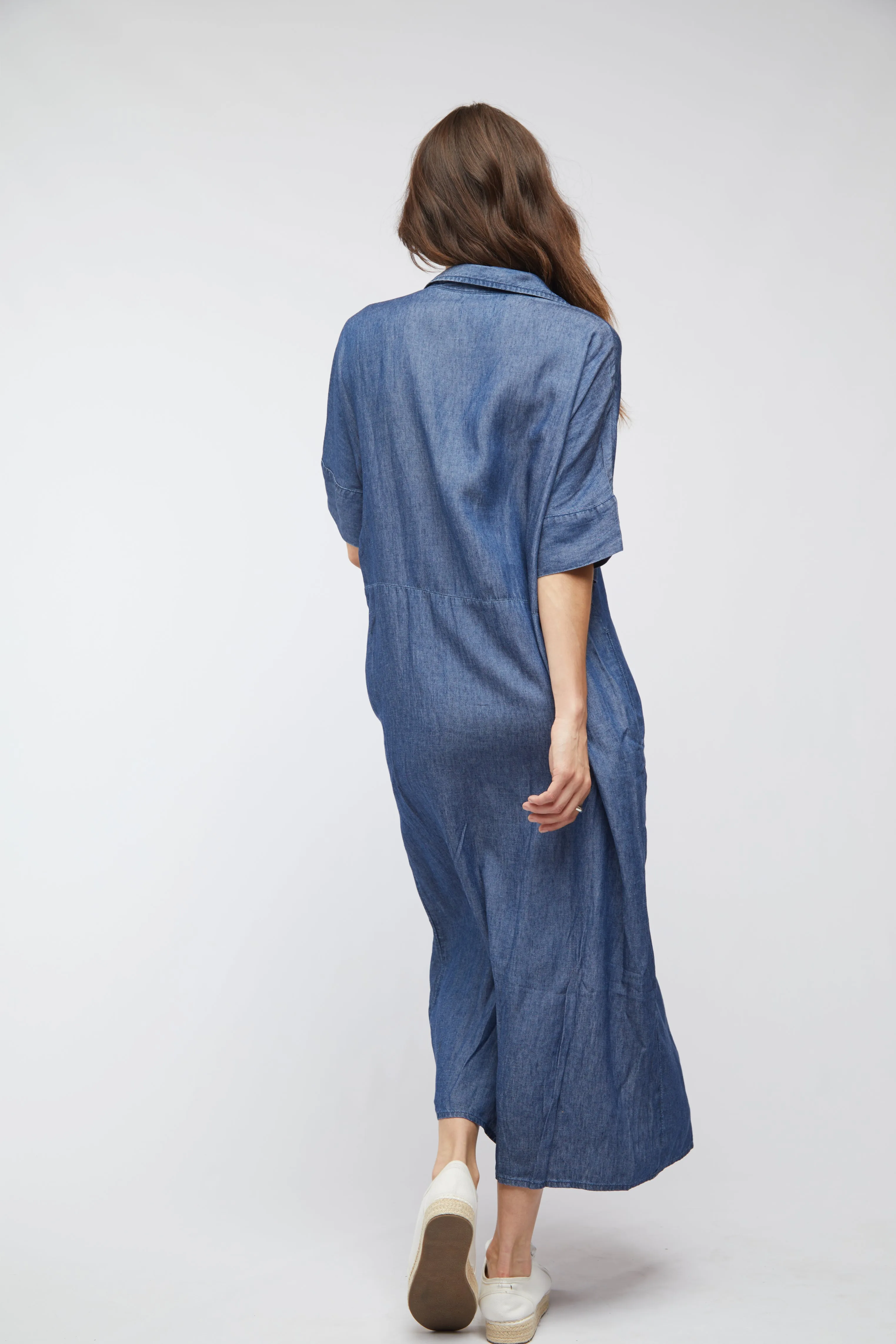 Vista Tunic Dress Medium Indigo