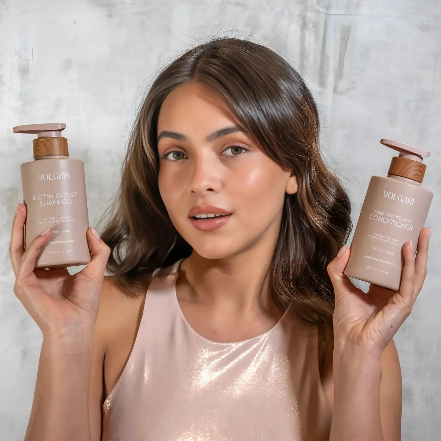 Volgari Scented Biotin Shampoo Conditioner Set – Promotes Hair Loss Protection & Thickening – Strengthens & Thickens for All Hair Types 20.2 Fl Oz