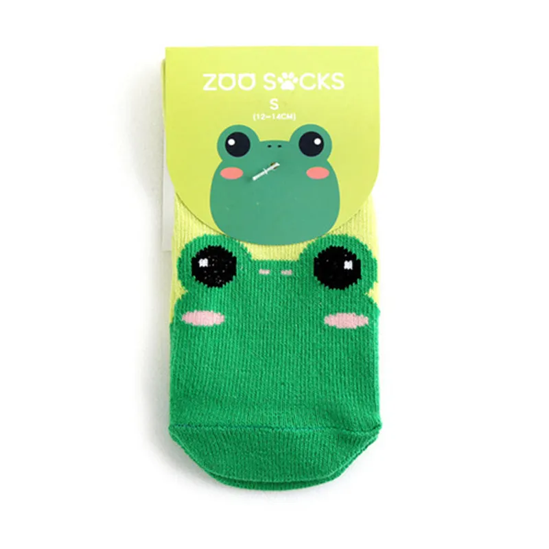 Zoo Frog Non-Slip Socks V1290