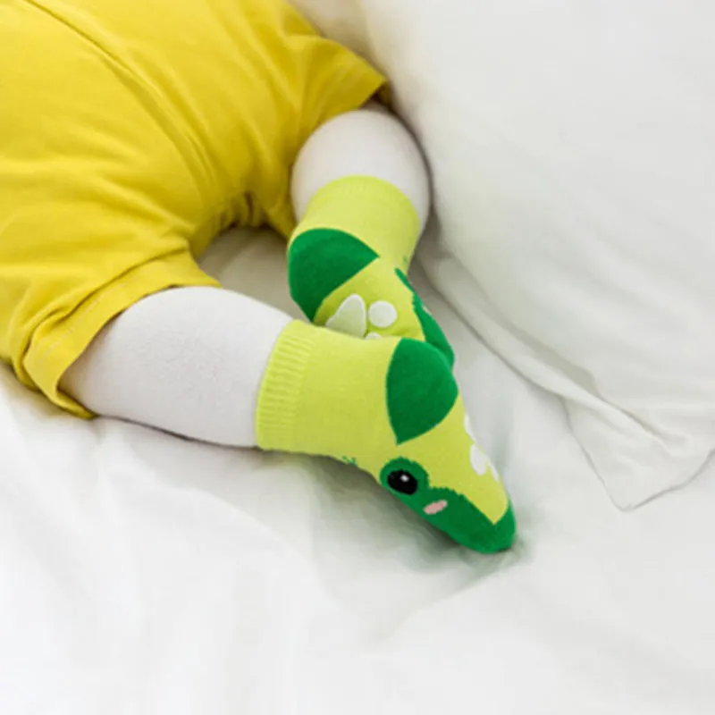 Zoo Frog Non-Slip Socks V1290